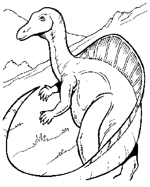 Dinosaur Coloring Pages 5